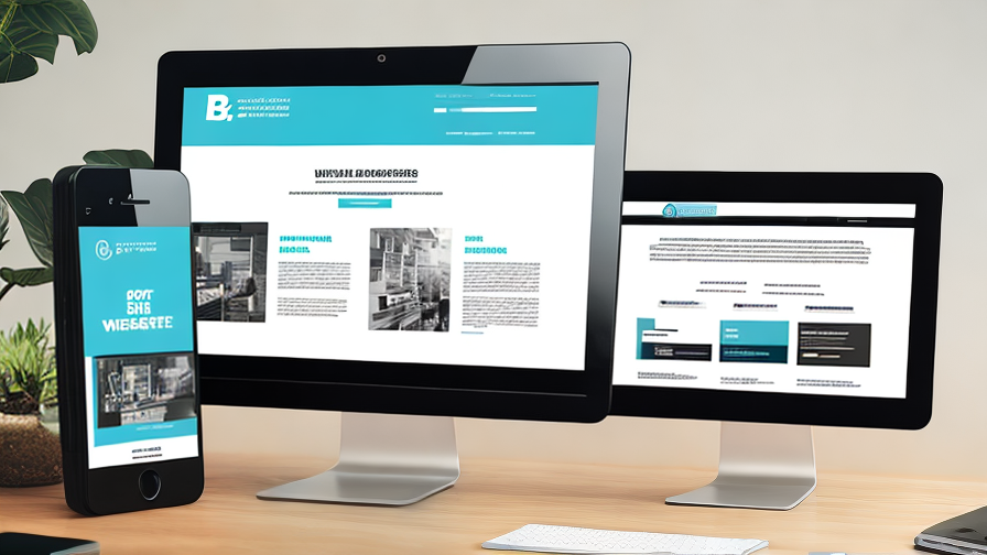 b2b website redesign
