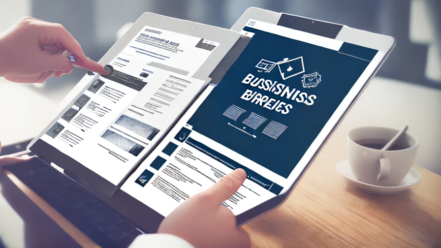 business to business website examples