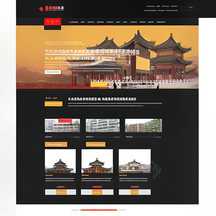 chinese website design