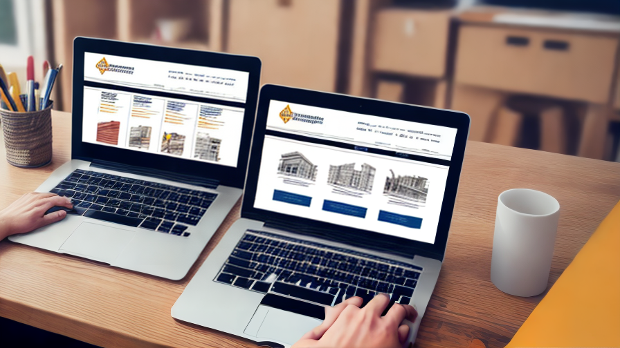 construction company web design