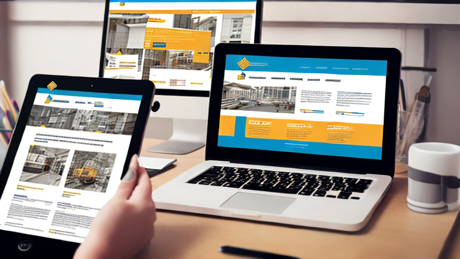 construction website design