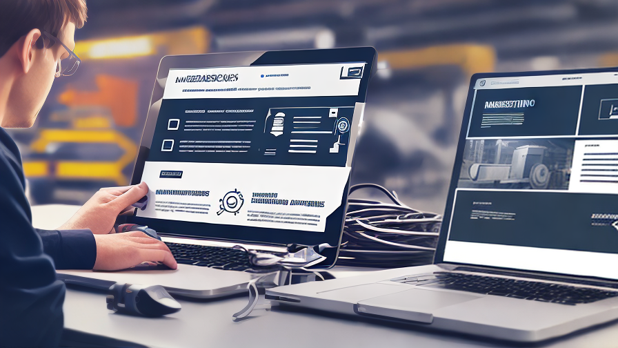 manufacturing web design company