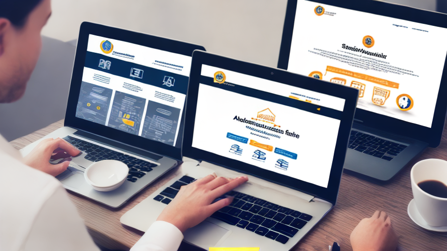 service based business website