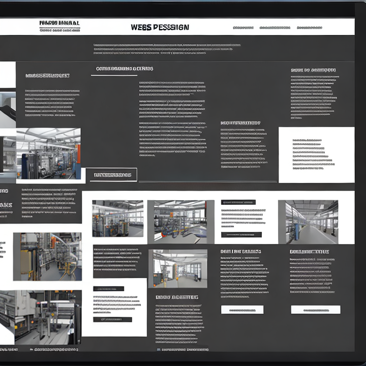 web design for manufacturers