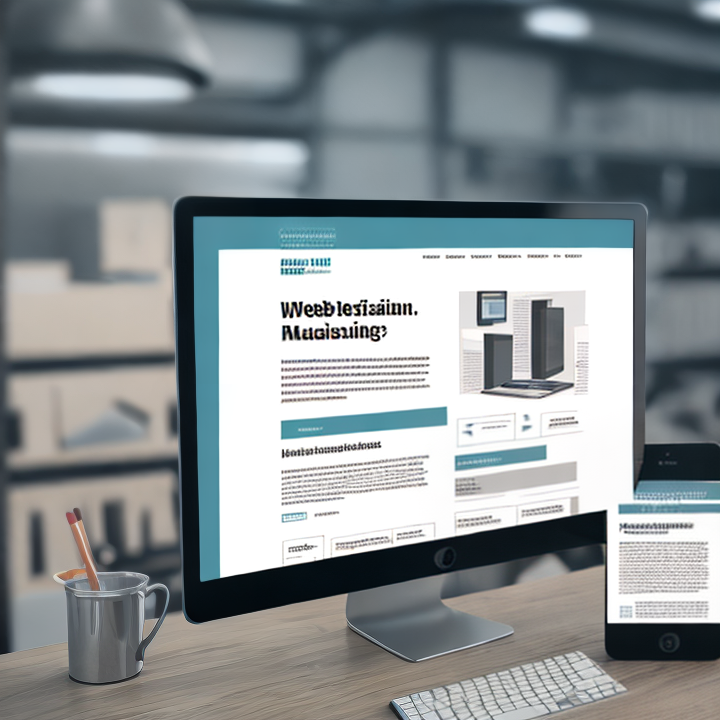 web design for manufacturers