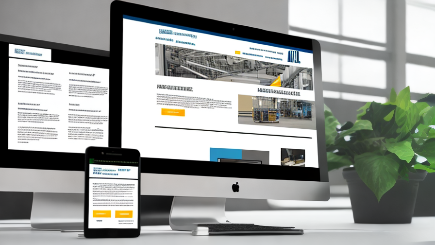 website design manufacturing